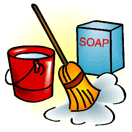 cleaning the house clipart - photo #49