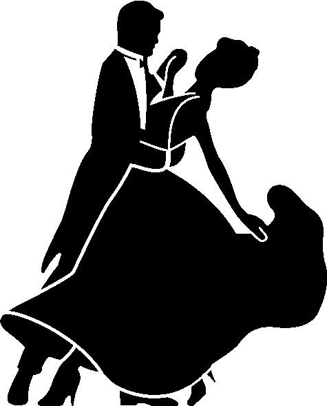 ballroom dance clipart silhouettes - photo #21
