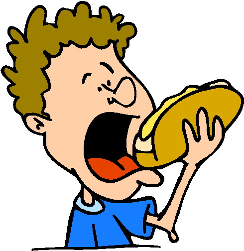 free clipart man eating - photo #50