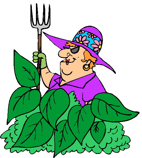 free clip art cartoon garden - photo #13