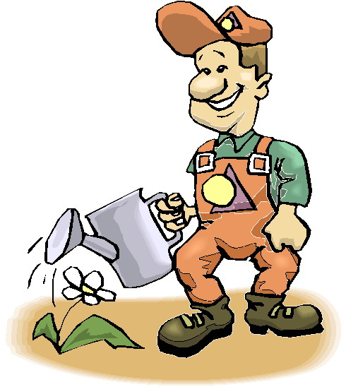 free clipart gardener cartoon - photo #7