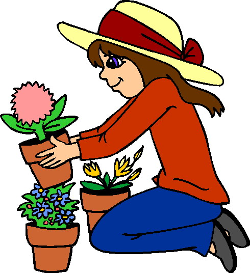 free clipart of a garden - photo #22