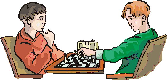 play chess clipart - photo #1