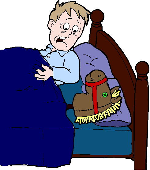 clipart man in bed - photo #39