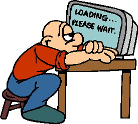 Waiting clip art