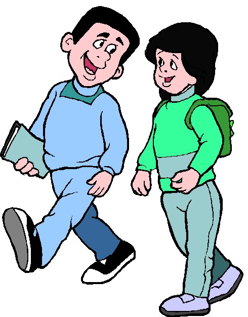 walking clip art cartoon - photo #3