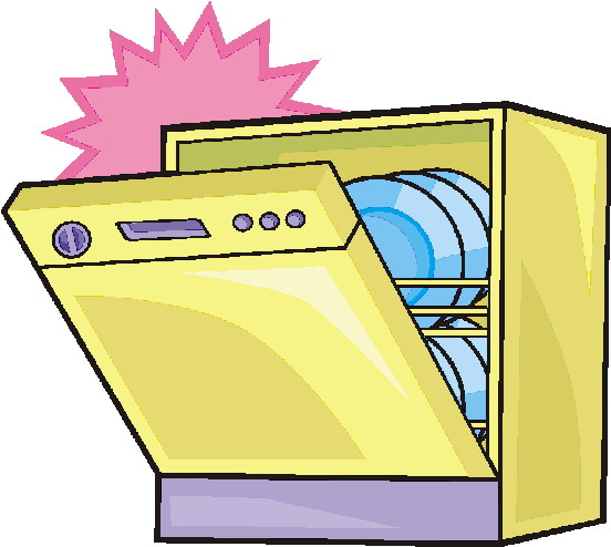 Dishwasher Cartoon Clip Art – Cliparts