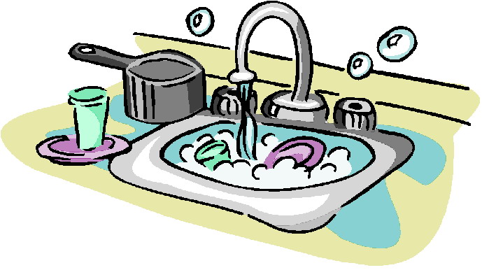 free kitchen sink clipart - photo #34