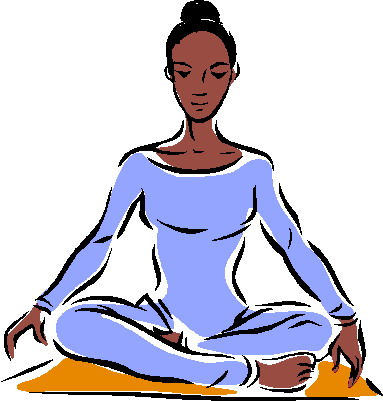 christmas yoga clipart - photo #35