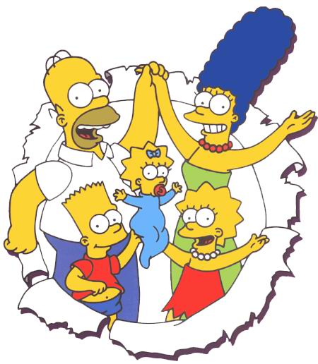 Simpsons clip art