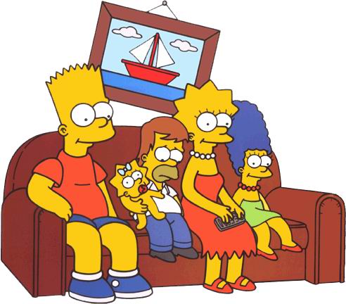 Simpsons clip art