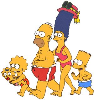 Simpsons clip art