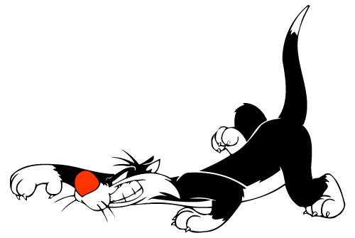 free clipart sylvester the cat - photo #17