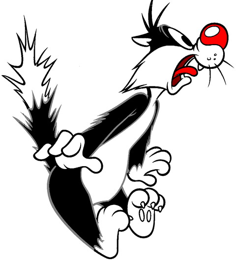 free clipart sylvester the cat - photo #13