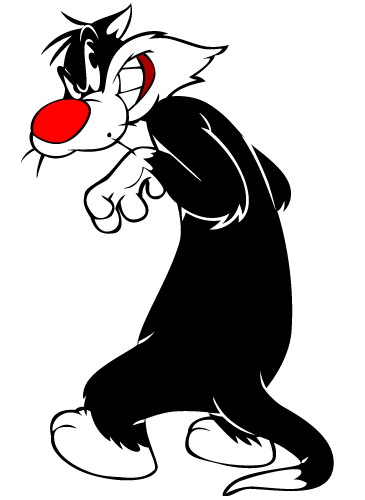 free clipart sylvester the cat - photo #4