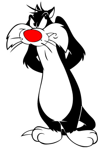 free clipart sylvester the cat - photo #6