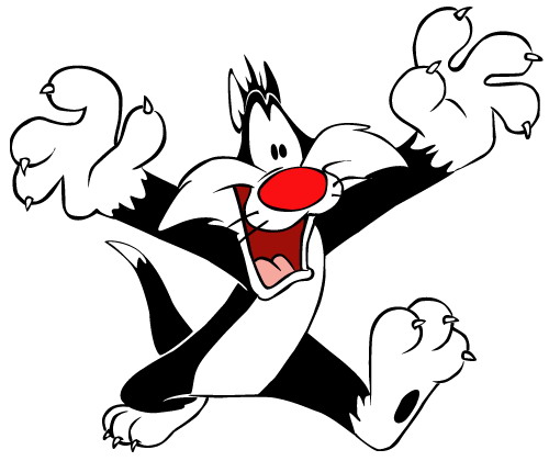 free clipart sylvester the cat - photo #5