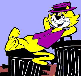 Top cat clip art