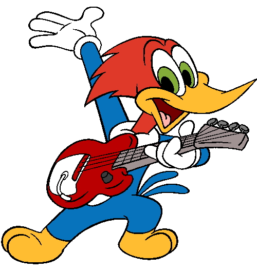 woody and the woodpecker