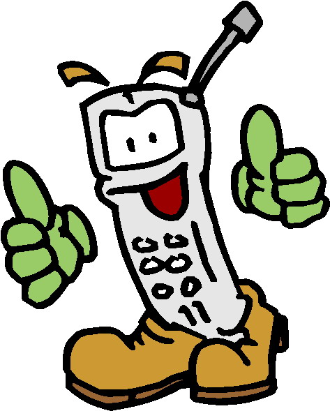 animated clipart mobile phone - photo #22