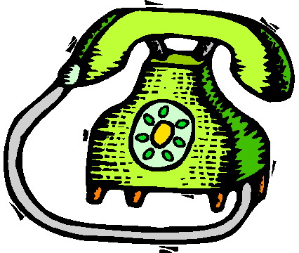 Clip Art - Clip art telephone 413494