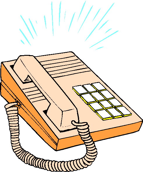 clipart of telephone - photo #44
