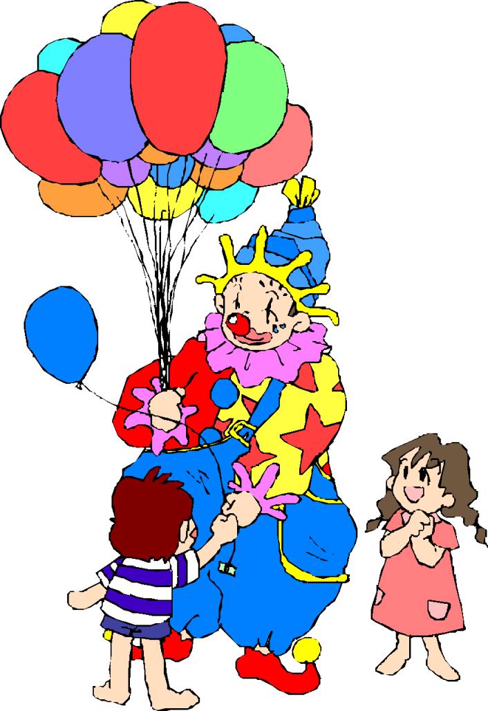 clipart of a clown - photo #47