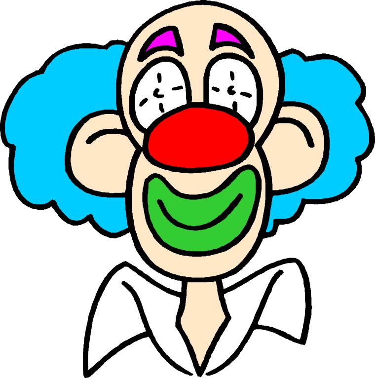 scary clown clipart - photo #5