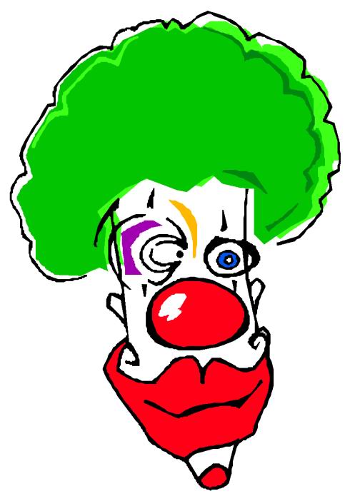 free clip art clown faces - photo #47
