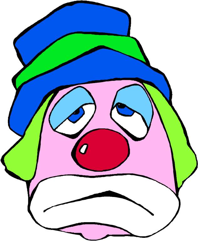 free clip art clown faces - photo #21