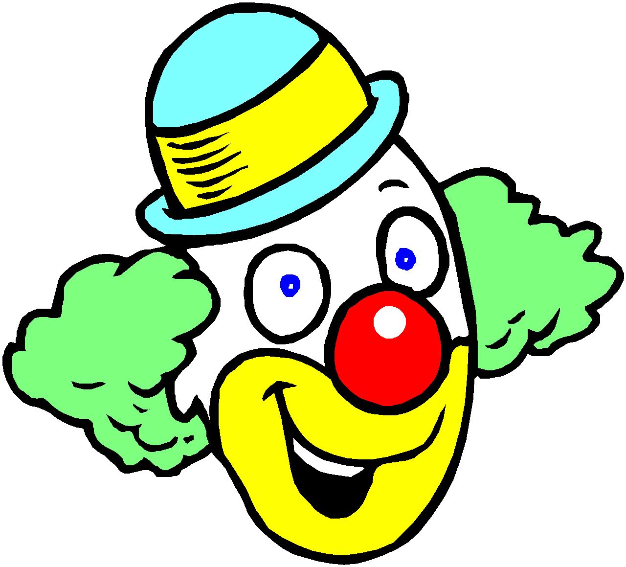 free clip art clown faces - photo #1