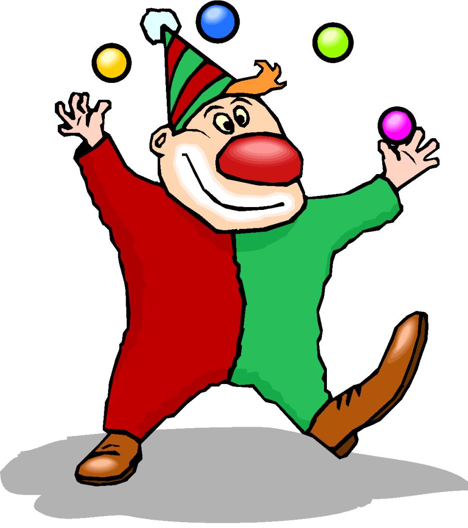 clipart of a clown - photo #35