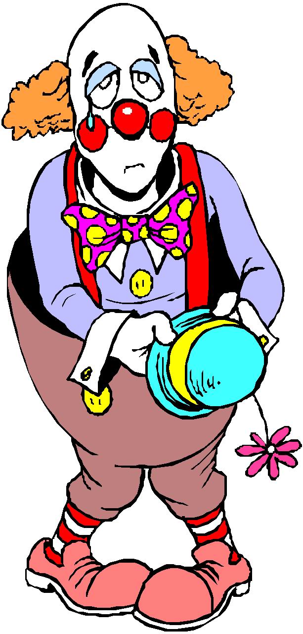 scary clown clipart - photo #35