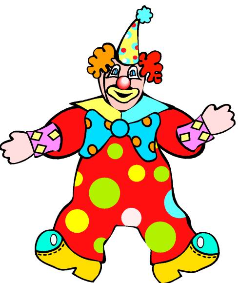 clipart of a clown - photo #1