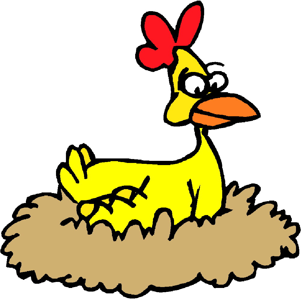 free clipart of cartoon chickens - photo #30