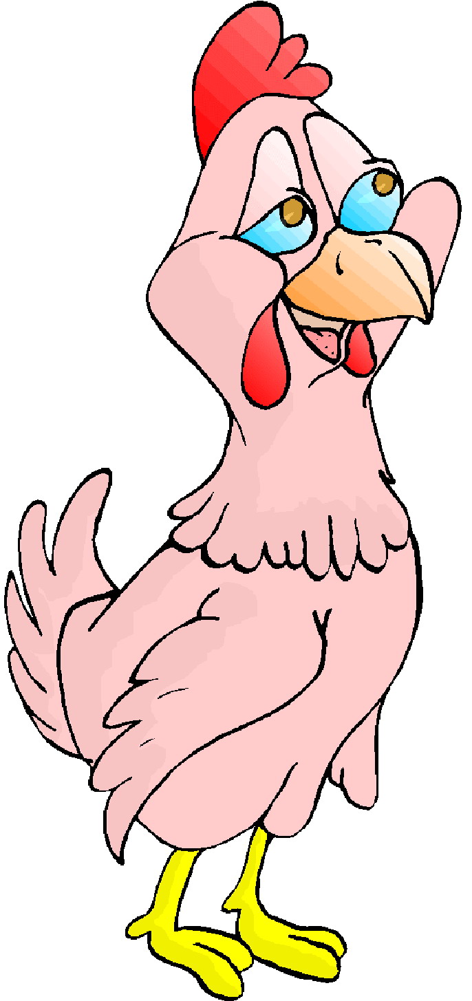 free clip art chicken cartoon - photo #43