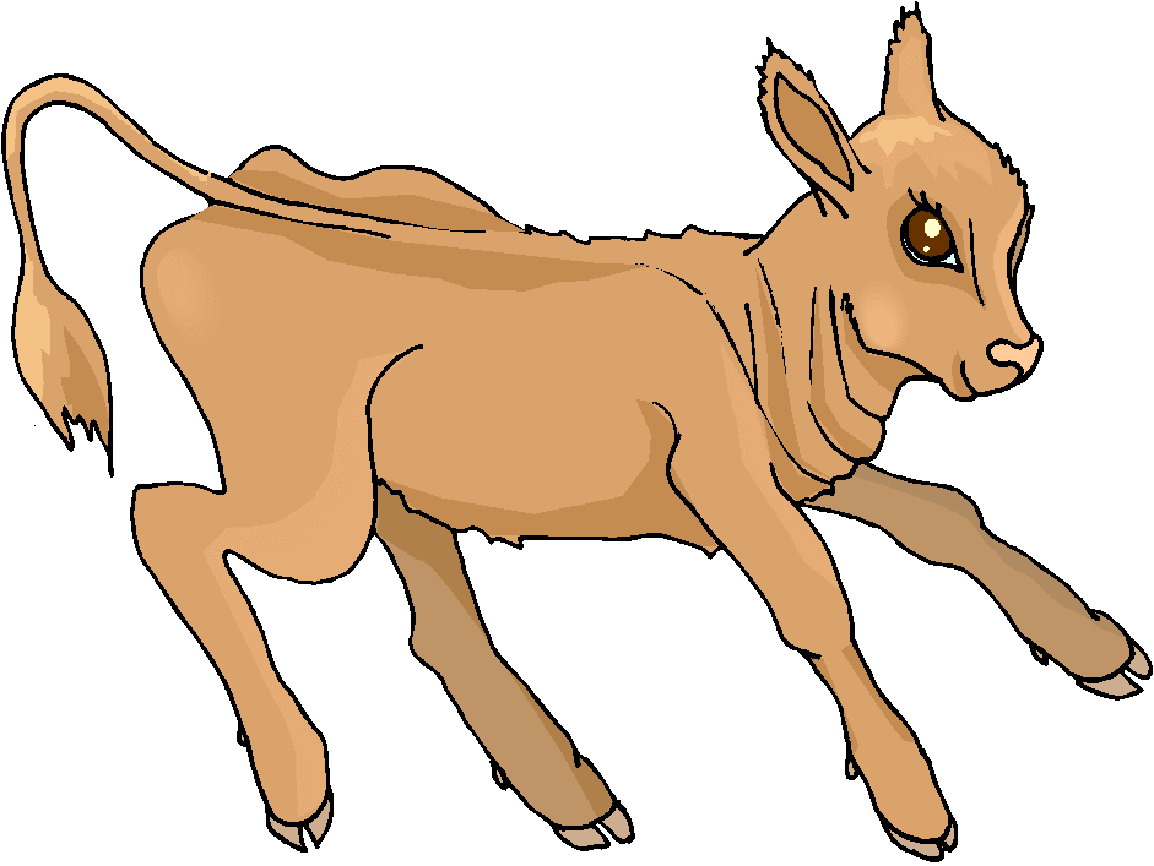 cow and calf clipart - photo #35