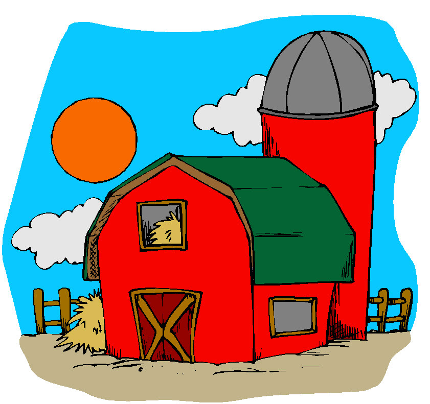 farm house clip art free - photo #4