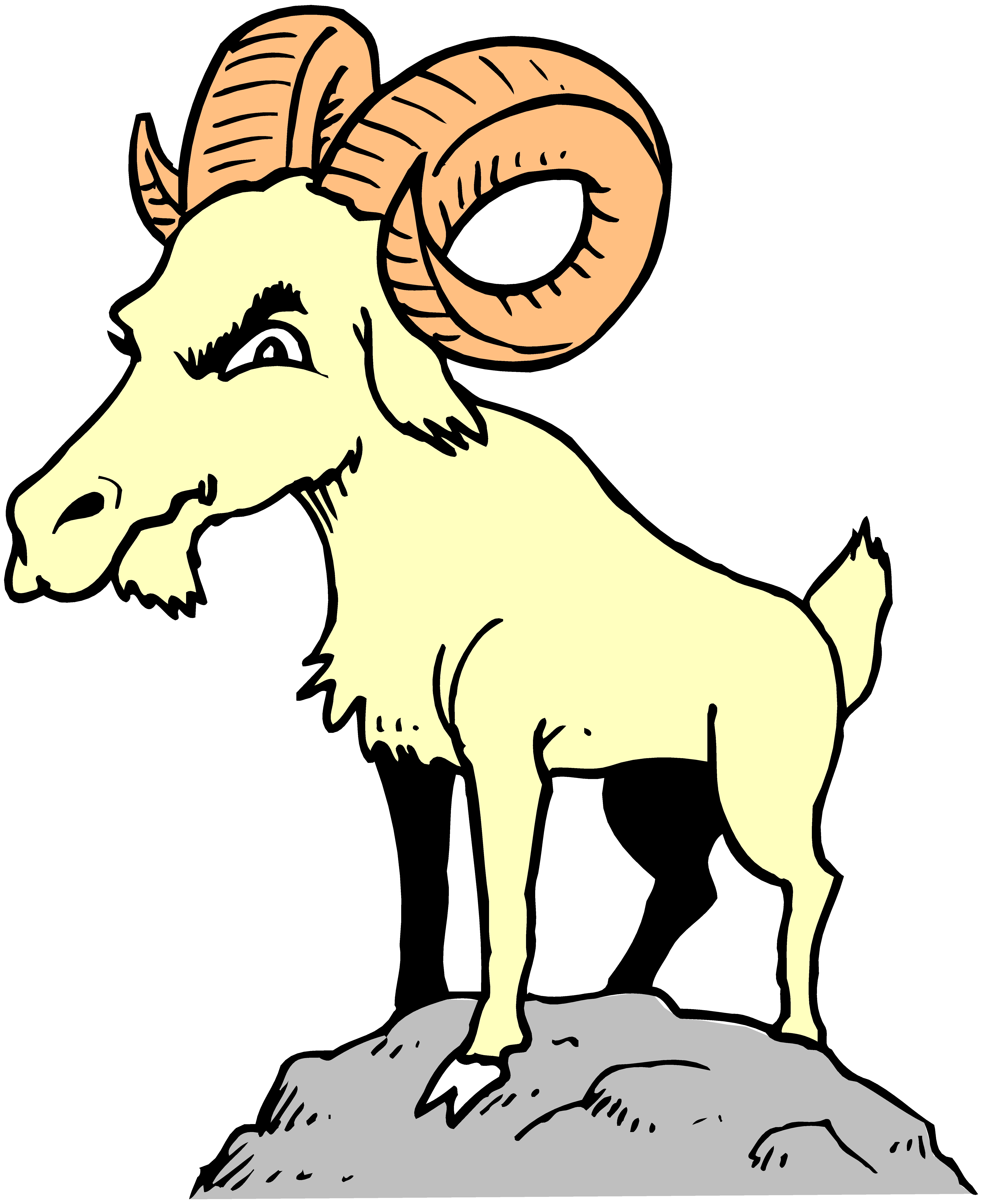 free animated goat clipart - photo #5