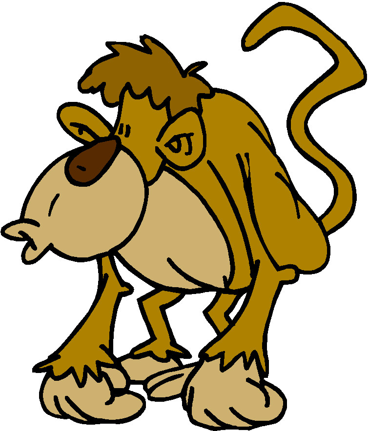 clipart crazy monkey - photo #44