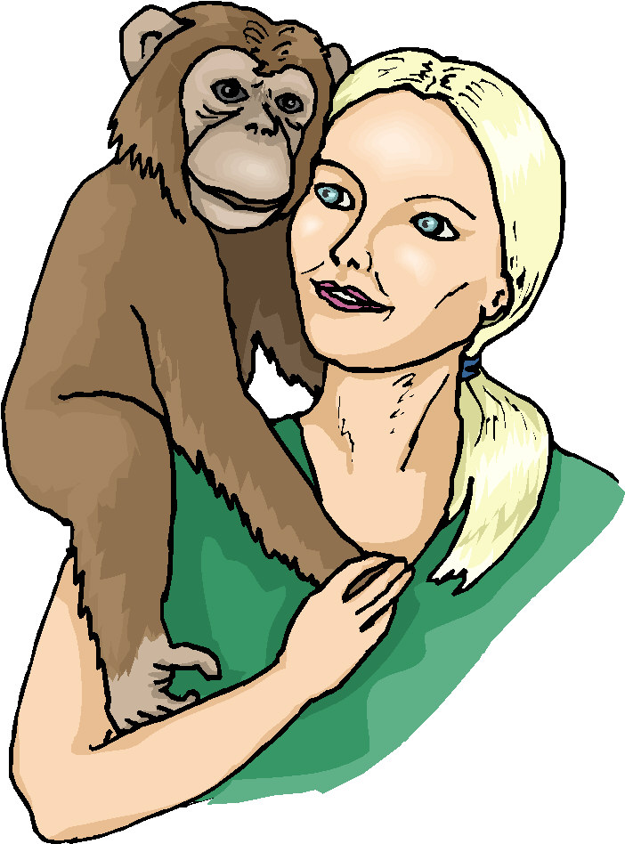 clip art animated monkey - photo #40