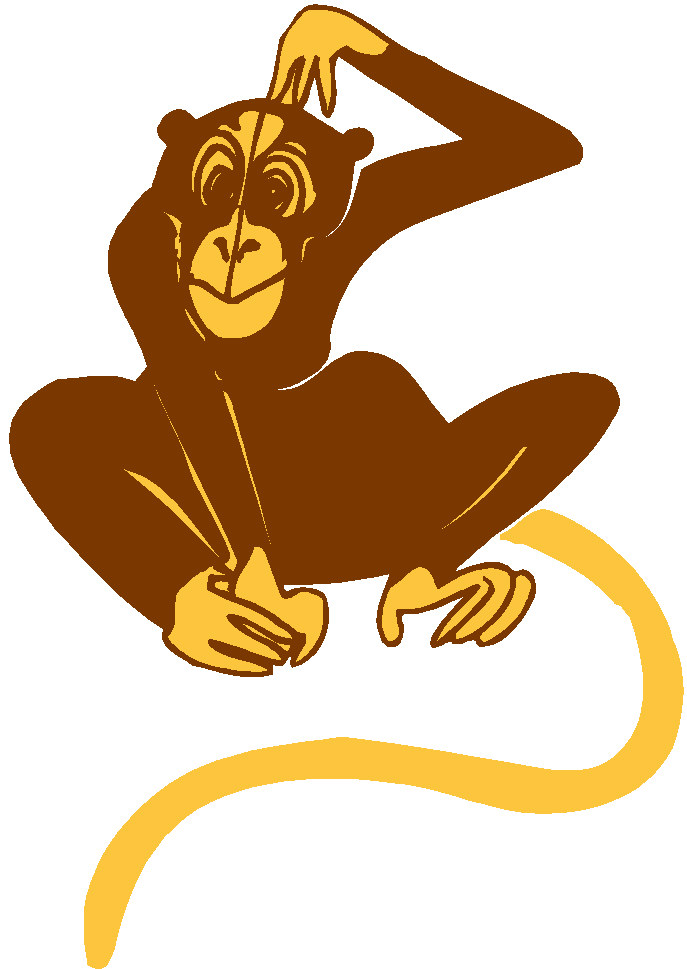 flying monkey clip art free - photo #26