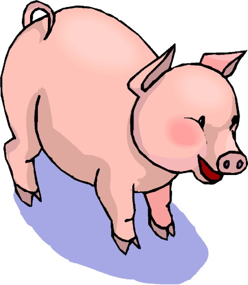 free clipart animated pig - photo #37