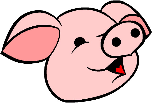 clipart of pig - photo #16