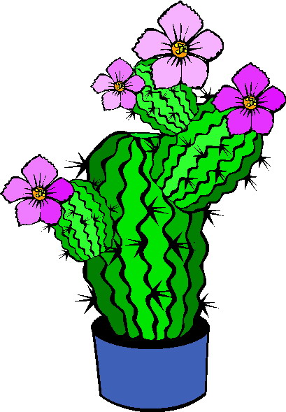 free clipart cactus flower - photo #3