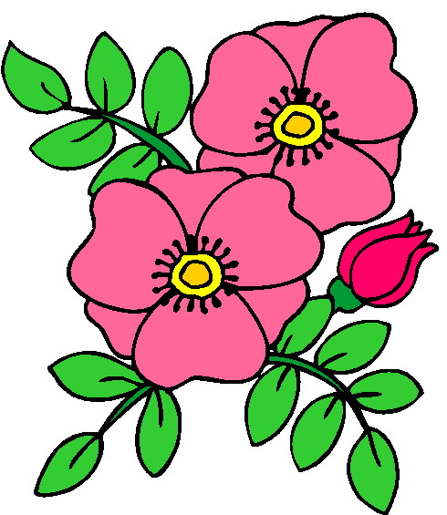 clipart trees and flowers - photo #29