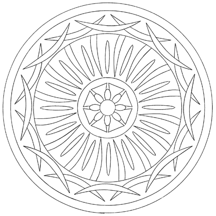 Mandala Coloring Pages on Mandala Coloring Pages