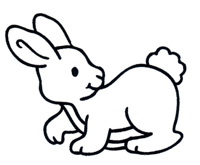 baby bunnies coloring pages - photo #48