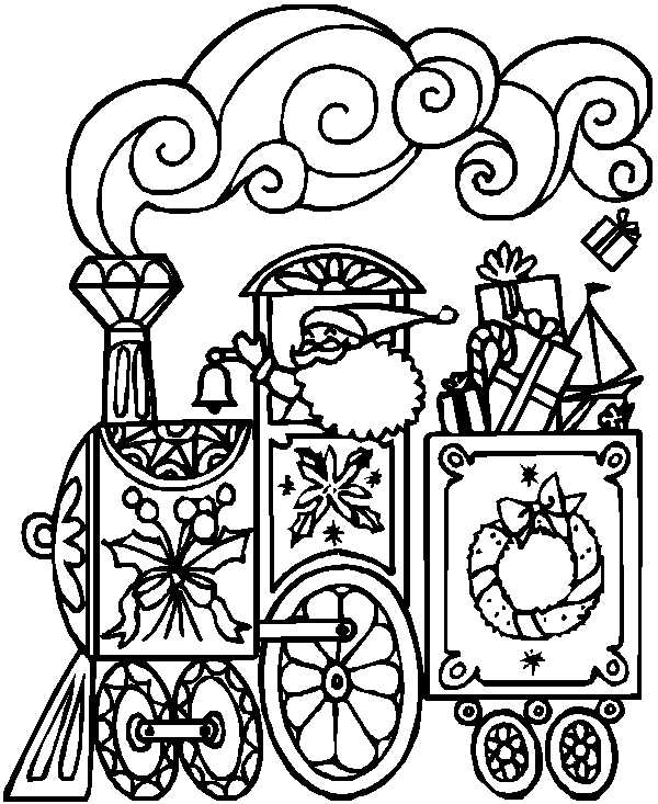 a coloring pages christmas - photo #36