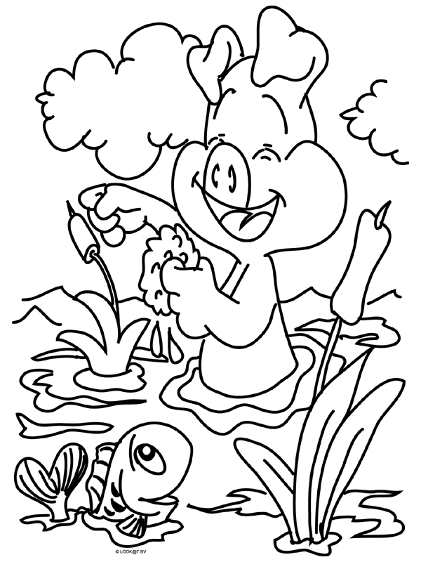 a coloring pages of animals - photo #33